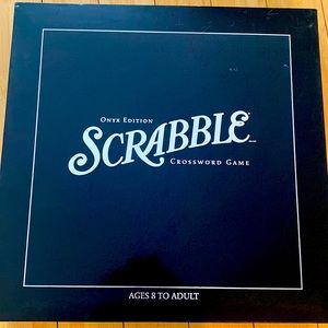 Collectors Scrabble Game (Onyx Edition)
